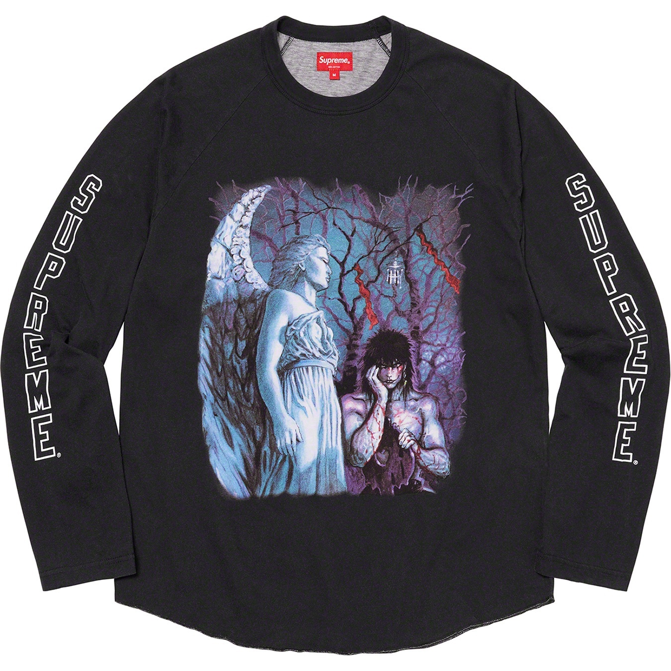 Supreme/The Crow Raglan L/S Top view 8